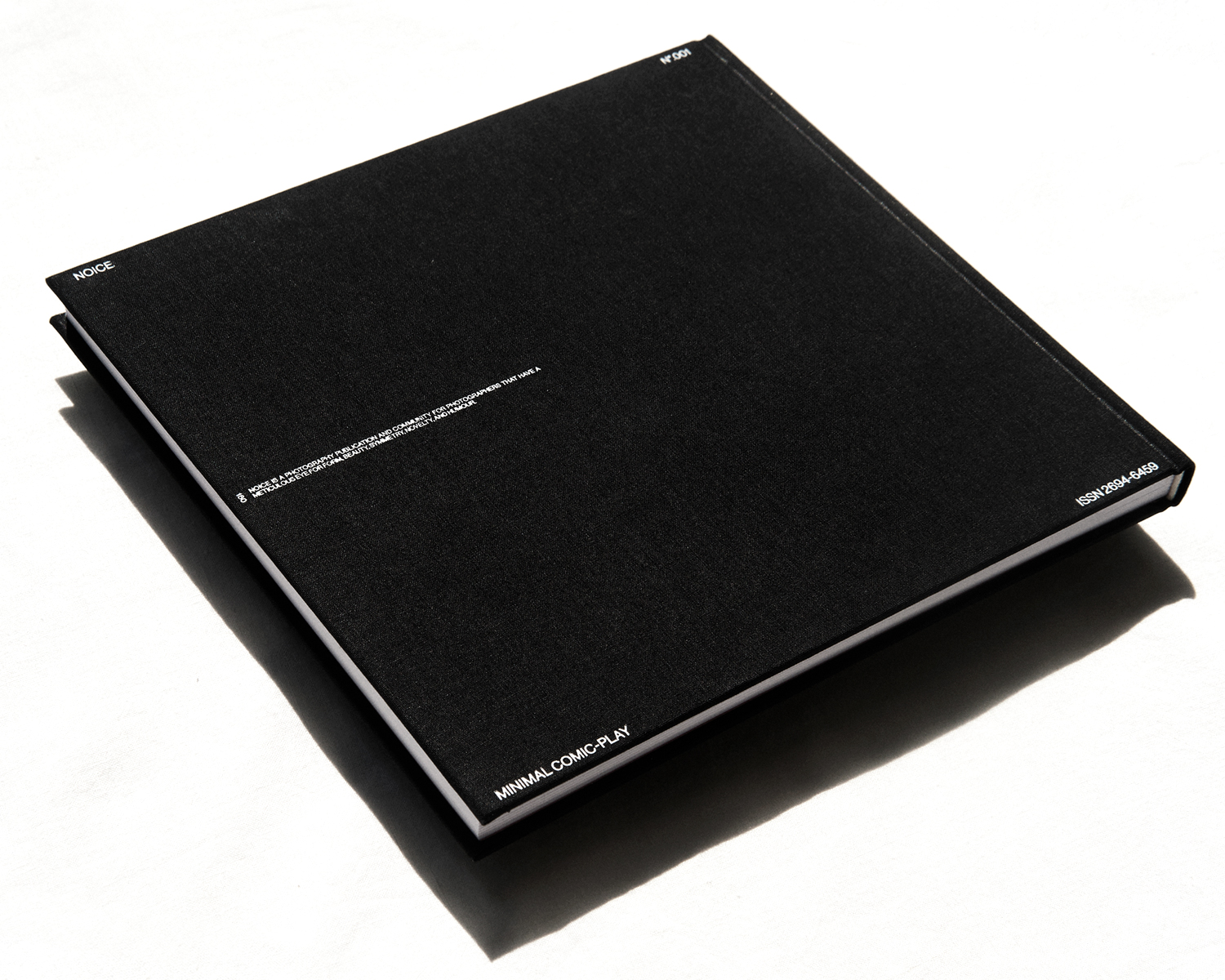 NOICE Nº.001 back cover