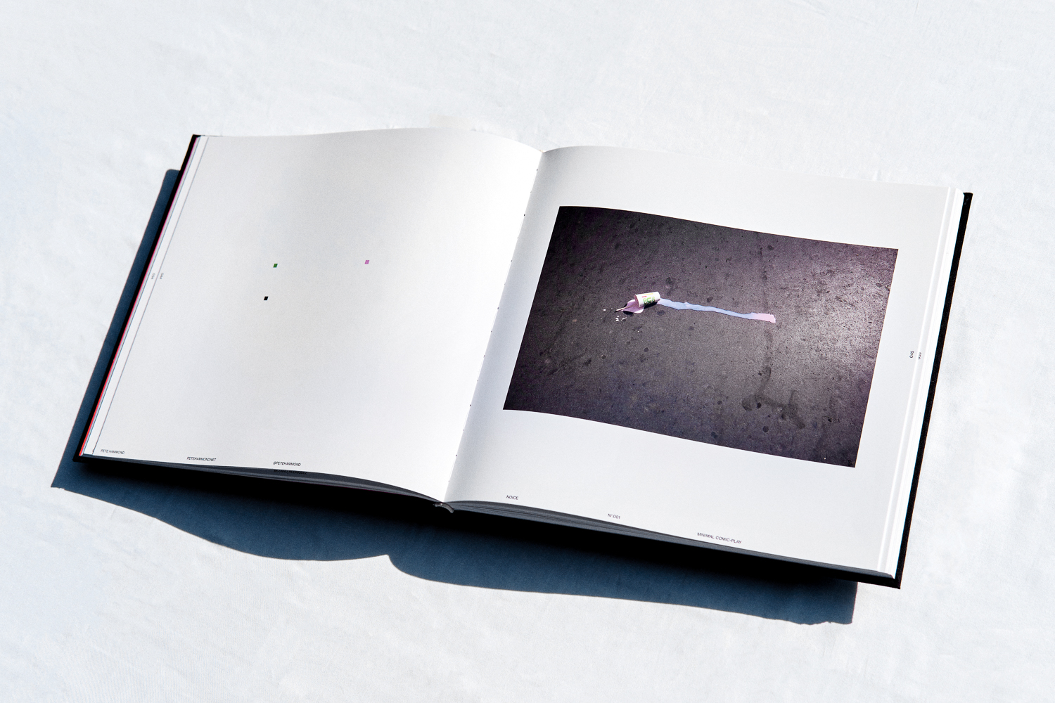 NOICE Nº.001 interior spread — photography