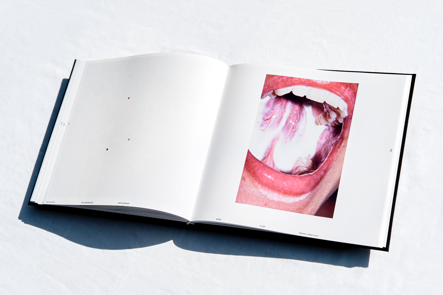 NOICE Nº.001 interior spread — photography