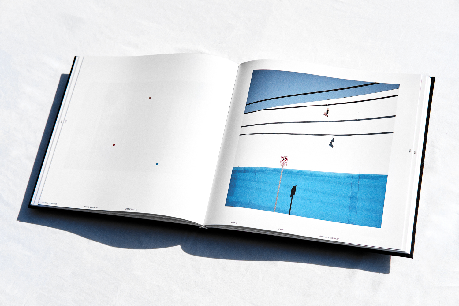 NOICE Nº.001 interior spread — photography